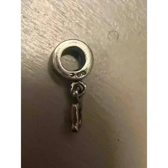 925 Silver | Music Note Dangle Charm Bracelet Bead - Picture 4 of 4